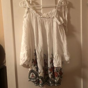 Beautiful soul off the shoulder top